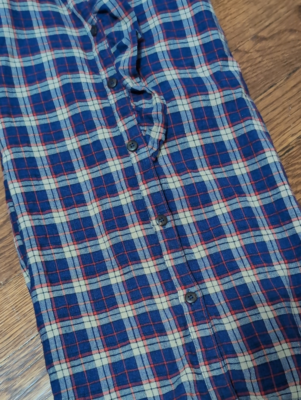 Sézane Chloé Plaid Top, Size 36 - Picture 13 of 13
